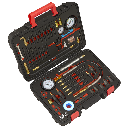 Sealey VS567 Diesel/Petrol Master Compression & Leakage Test Kit 46pc