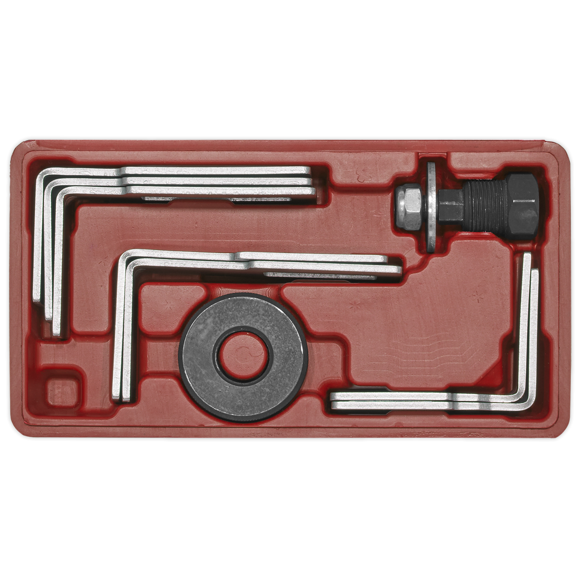 Sealey VS6421 Fuel Tank Sender Spanner Set 9pc