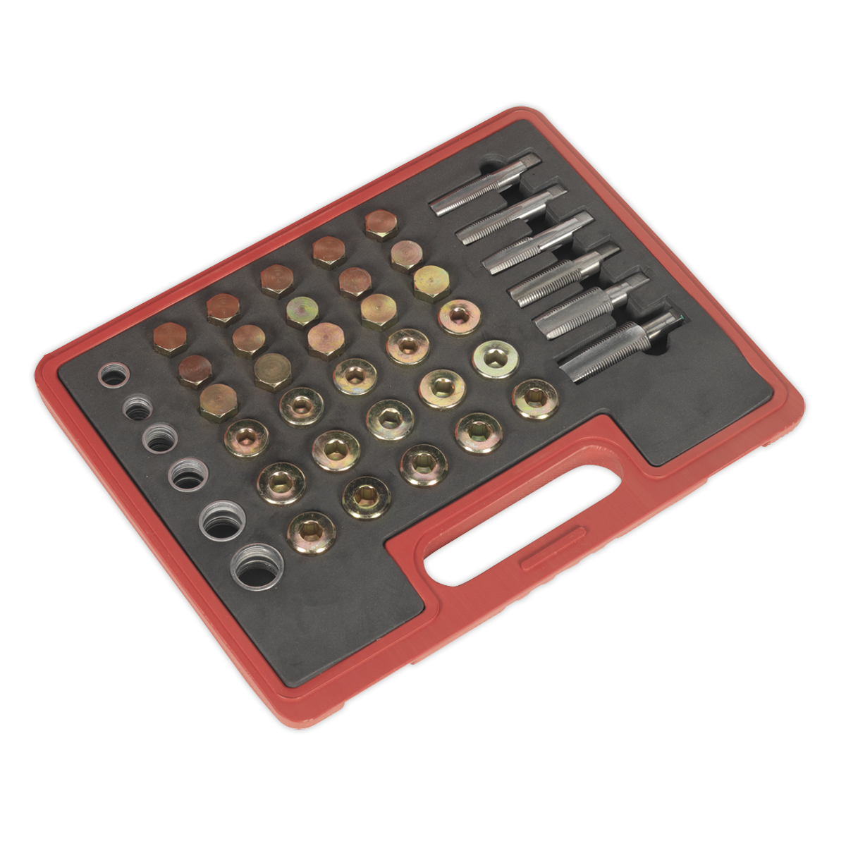 Sealey VS661 Oil Drain Plug Master Thread Repair Set