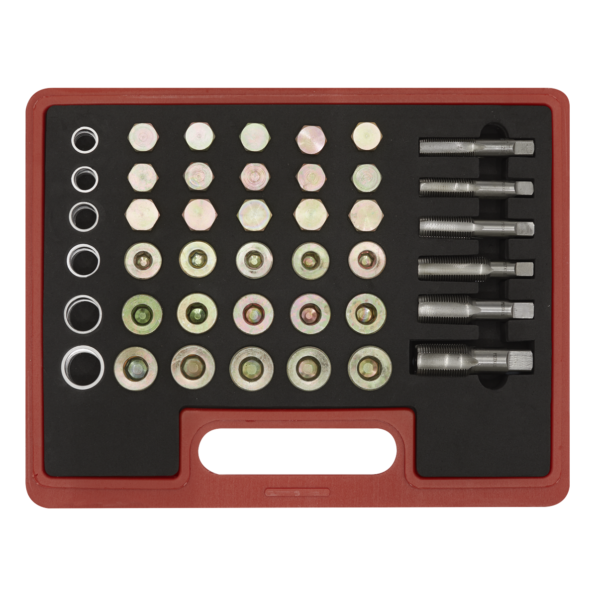 Sealey VS661 Oil Drain Plug Master Thread Repair Set