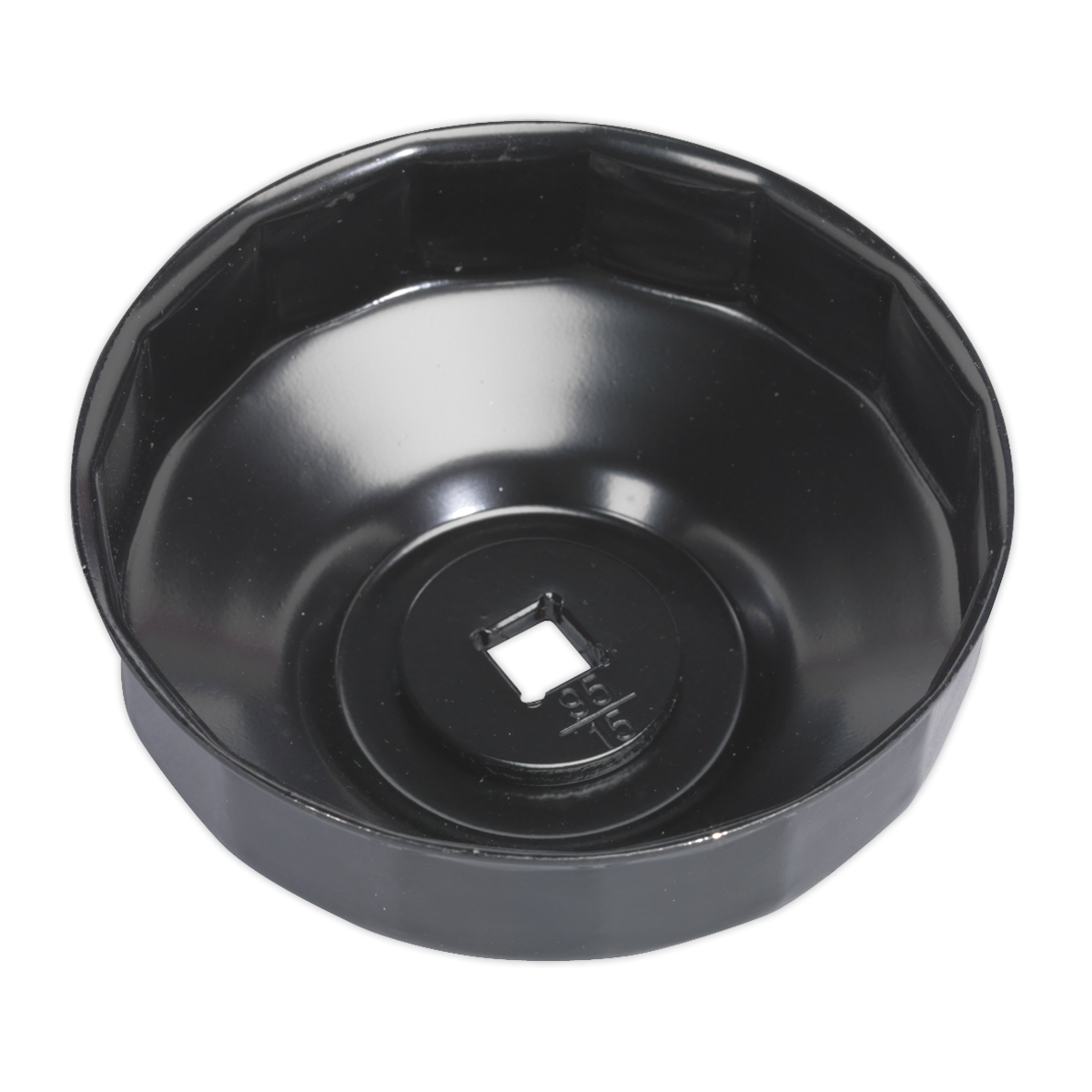 Sealey VS7006.V2-23 Oil Filter Cap Wrench 95mm x 15 Flutes