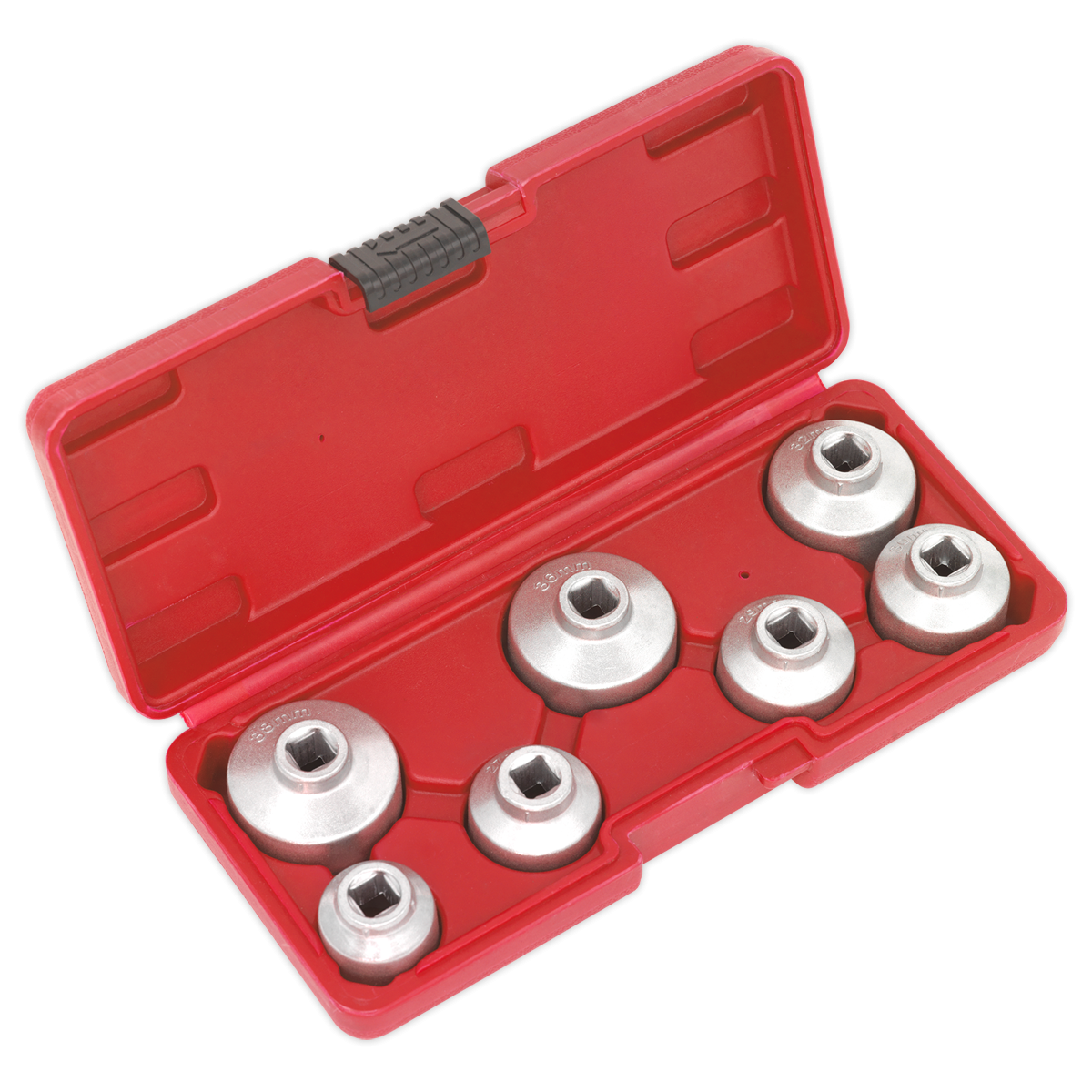 Sealey VS7008 Oil Filter Cap Wrench Set 7pc