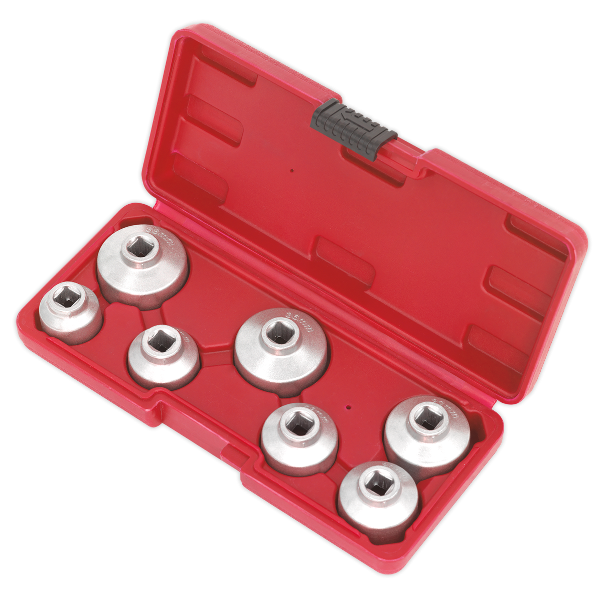 Sealey VS7008 Oil Filter Cap Wrench Set 7pc