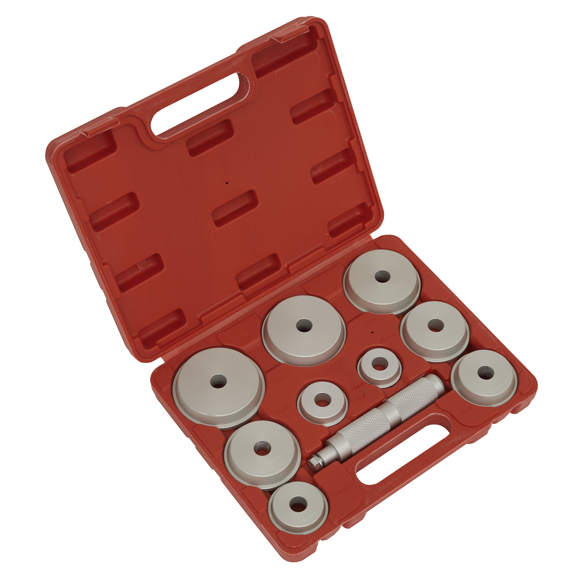 Sealey VS703 Aluminium Bearing Race & Seal Driver Set 10pc