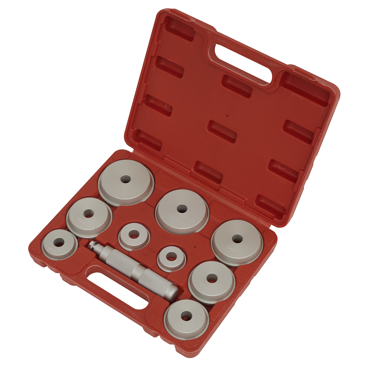 Sealey VS703 Aluminium Bearing Race & Seal Driver Set 10pc