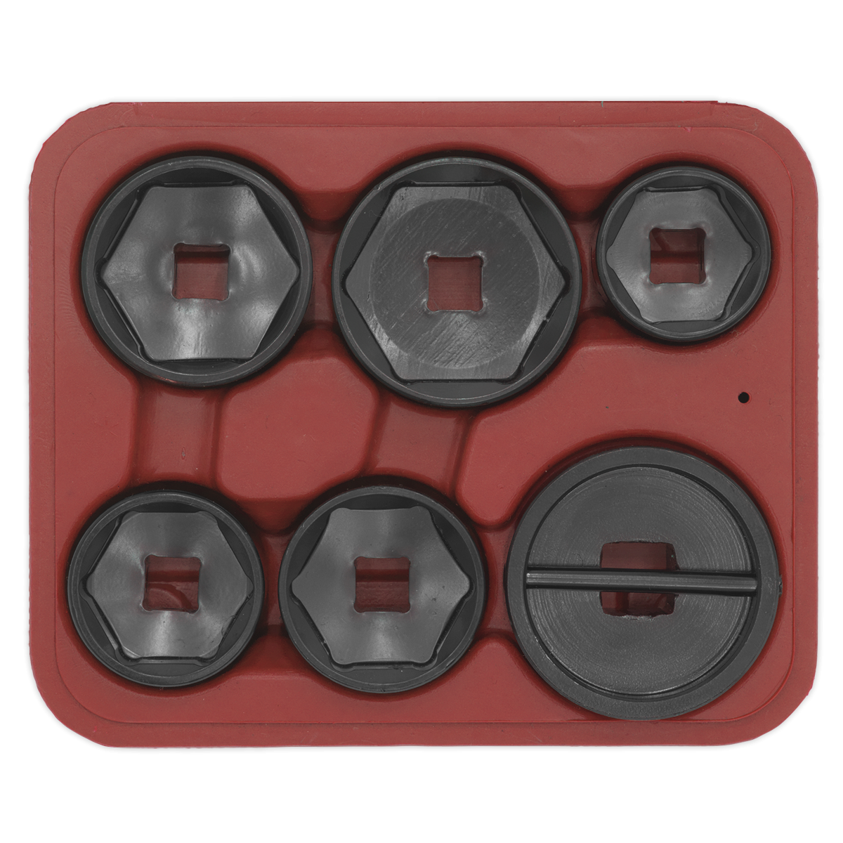 Sealey VS7103 Oil Filter Cap Wrench Set 6pc
