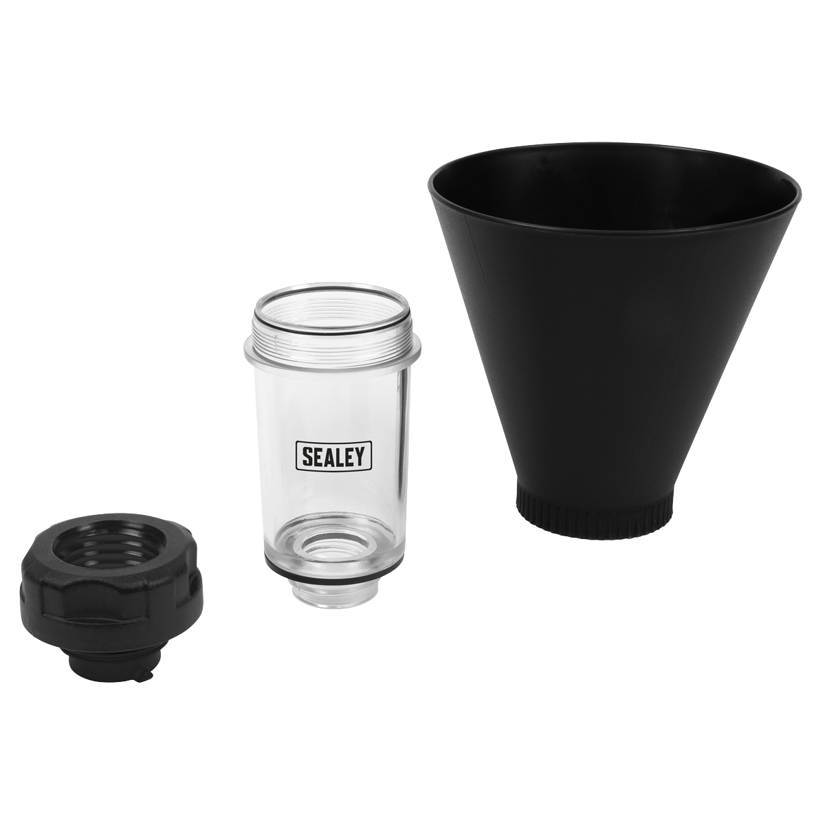Sealey VS7104 Engine Oil Funnel Set 3pc - Renault/Nissan