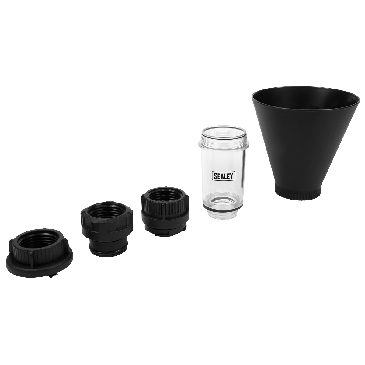 Sealey VS7105 Engine Oil Funnel Set for Audi/Seat/Skoda/Volkswagen 5pc