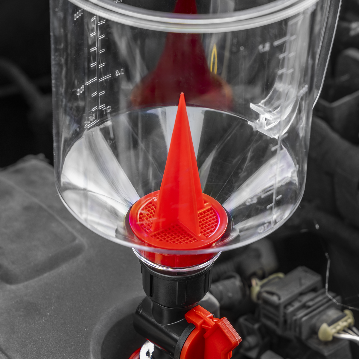 Sealey VS7107 Master Engine Oil Funnel Filling Kit 15pc