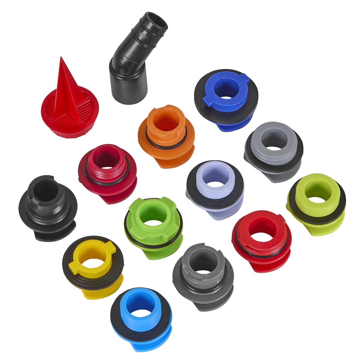 Sealey VS7107 Master Engine Oil Funnel Filling Kit 15pc