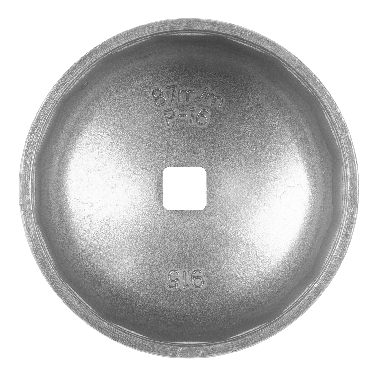 Sealey VS7114 Oil Filter Cap Wrench for Volvo 87mm x 16 Flutes