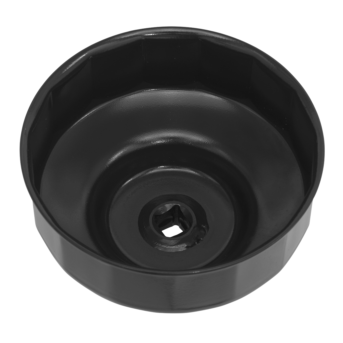 Sealey VS7120 Oil Filter Cap Wrench for Jaguar, Land Rover 90mm x 15 Flutes