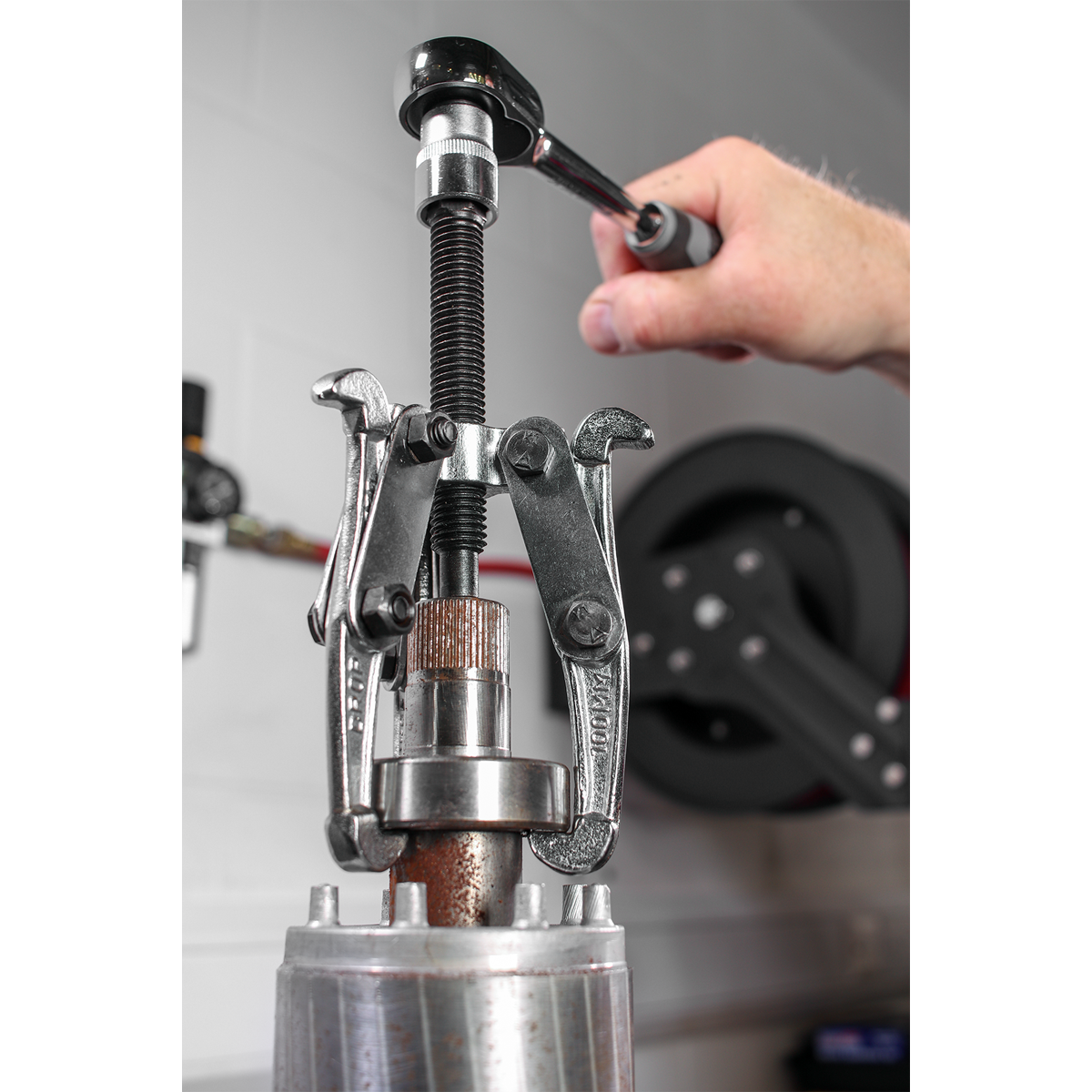 Sealey VS77 Reversible Triple Leg Puller Set 3pc