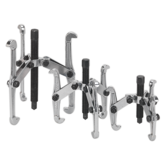 Sealey VS77 Reversible Triple Leg Puller Set 3pc