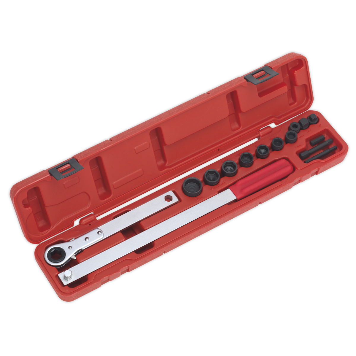 Sealey VS784 Ratchet Action Auxiliary Belt Tension Tool Kit