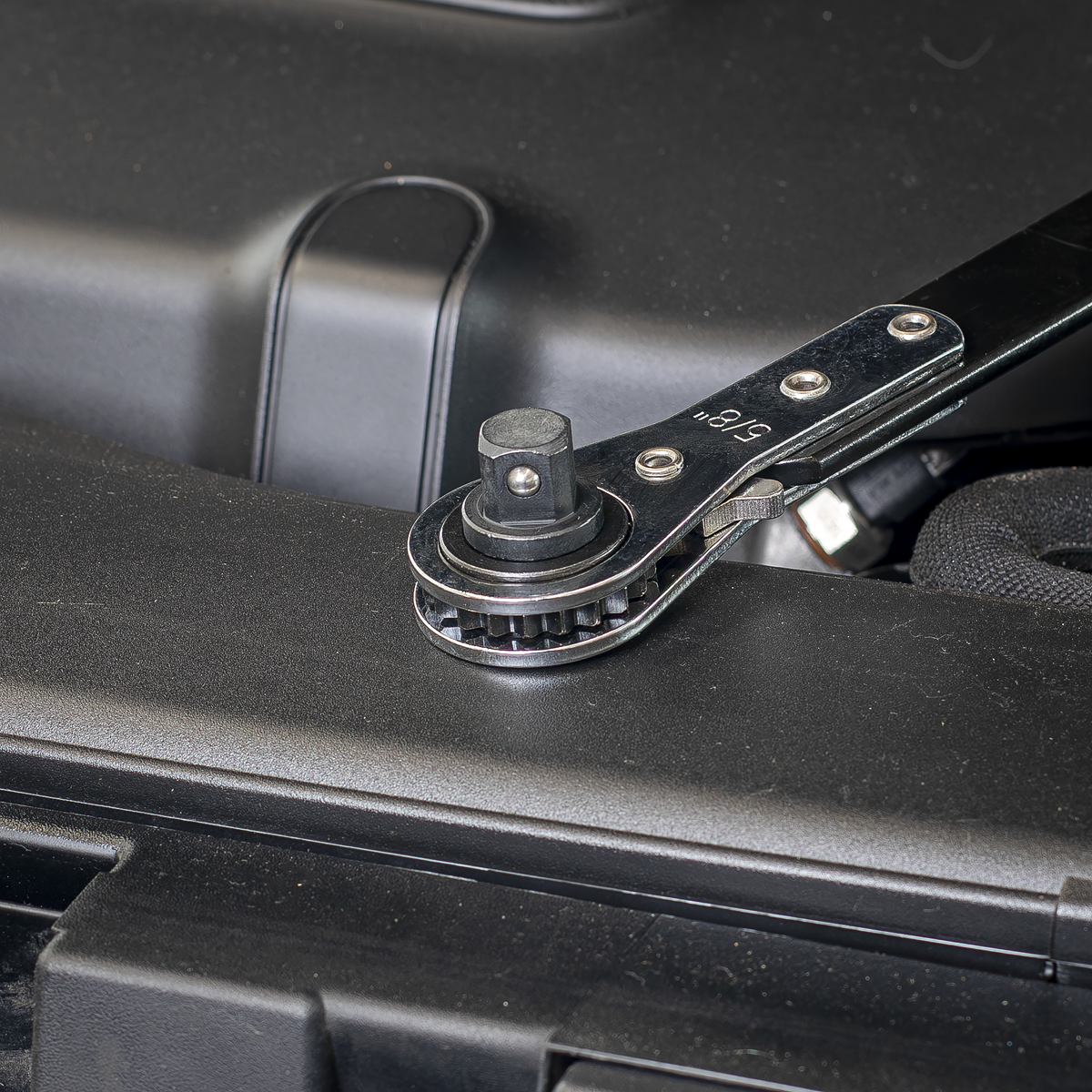 Sealey VS791 Extended Reach Ratchet Action Auxiliary Belt Tension Tool Kit