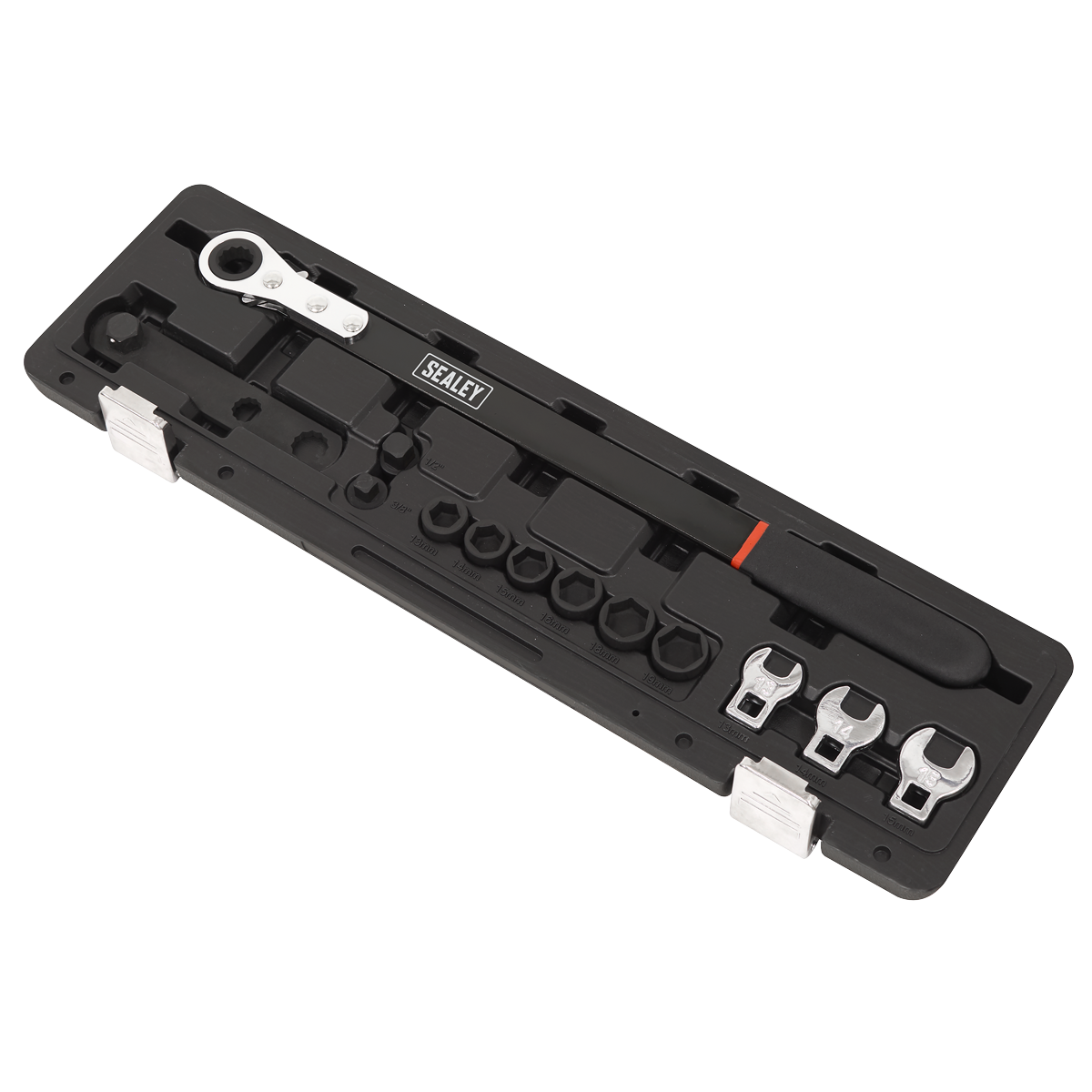 Sealey VS791 Extended Reach Ratchet Action Auxiliary Belt Tension Tool Kit