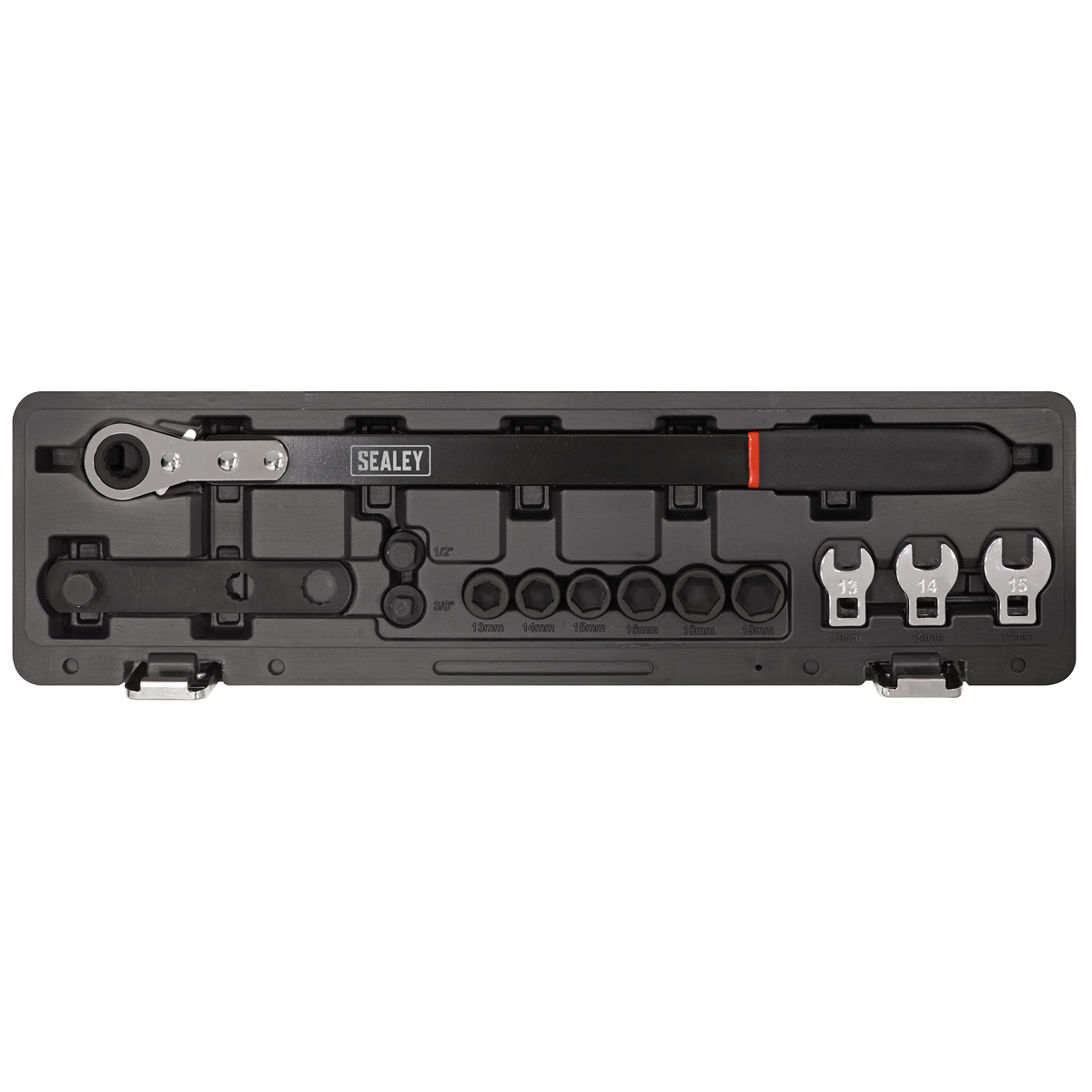 Sealey VS791 Extended Reach Ratchet Action Auxiliary Belt Tension Tool Kit