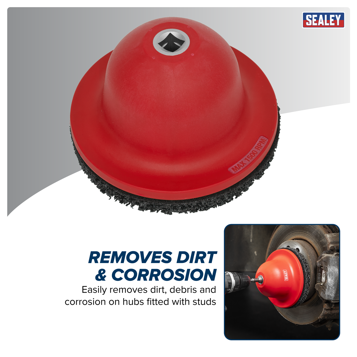 Sealey VS8001 Wheel Hub Cleaner