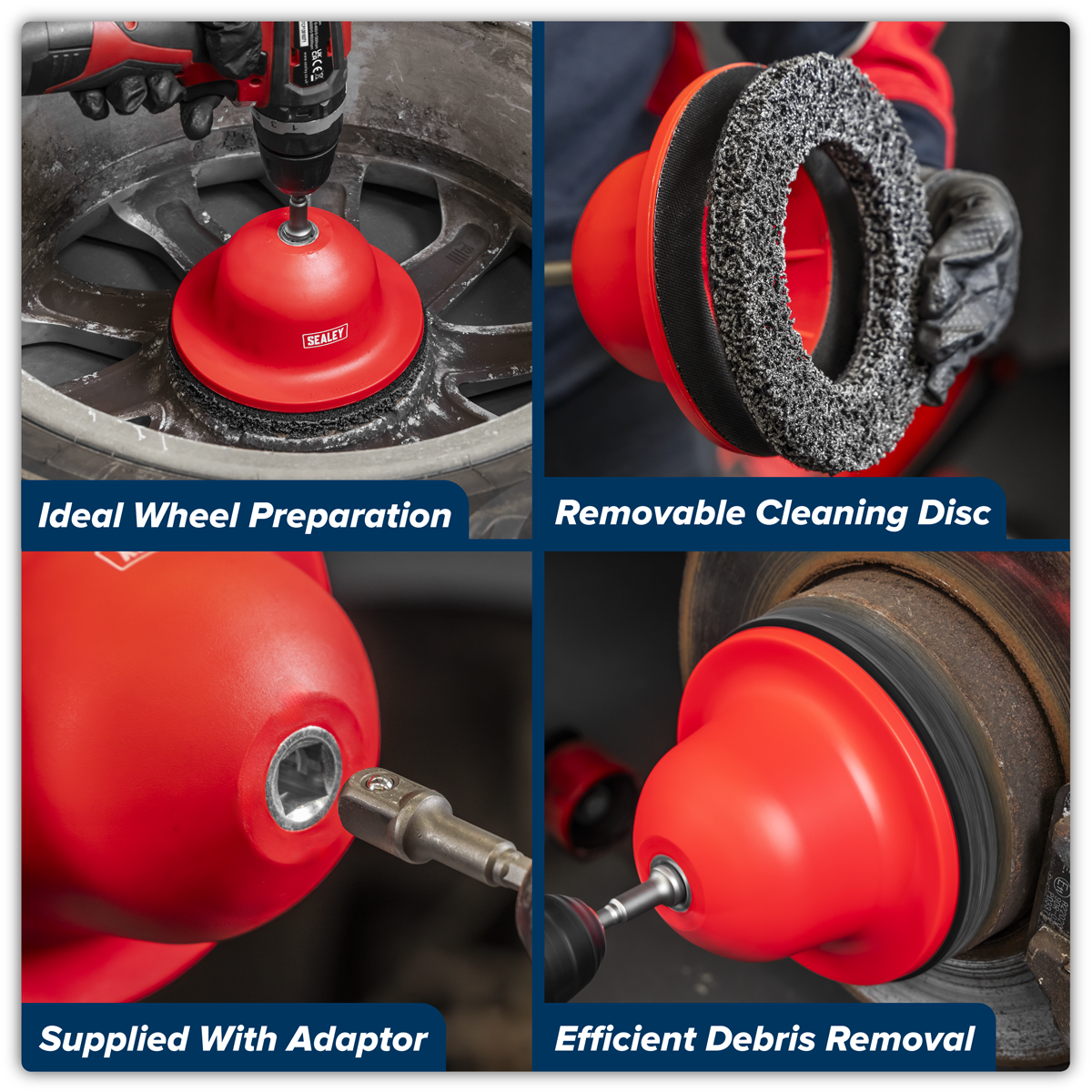 Sealey VS8001 Wheel Hub Cleaner