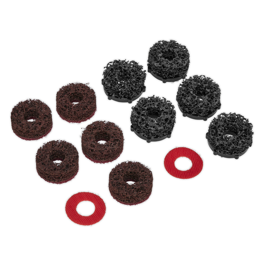Sealey VS8002A Stud Hub Cleaner Pads for VS8002 - Pack of 12