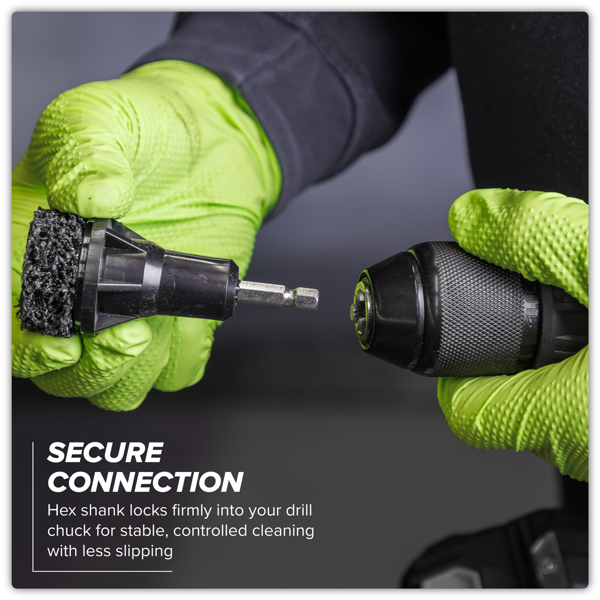 Sealey VS8005 Stud Hub Cleaner Set 6pc