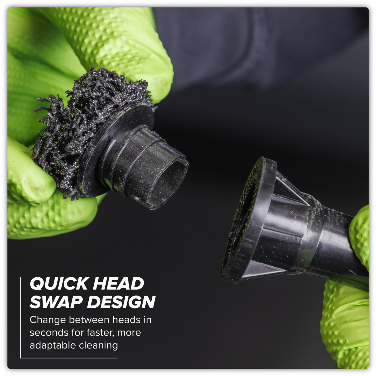 Sealey VS8005 Stud Hub Cleaner Set 6pc