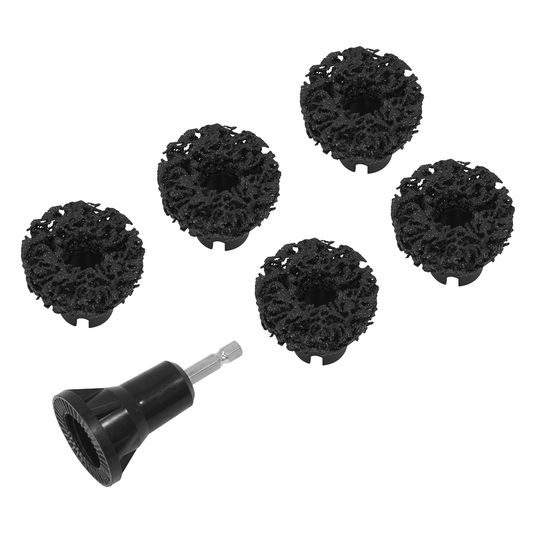 Sealey VS8005 Stud Hub Cleaner Set 6pc