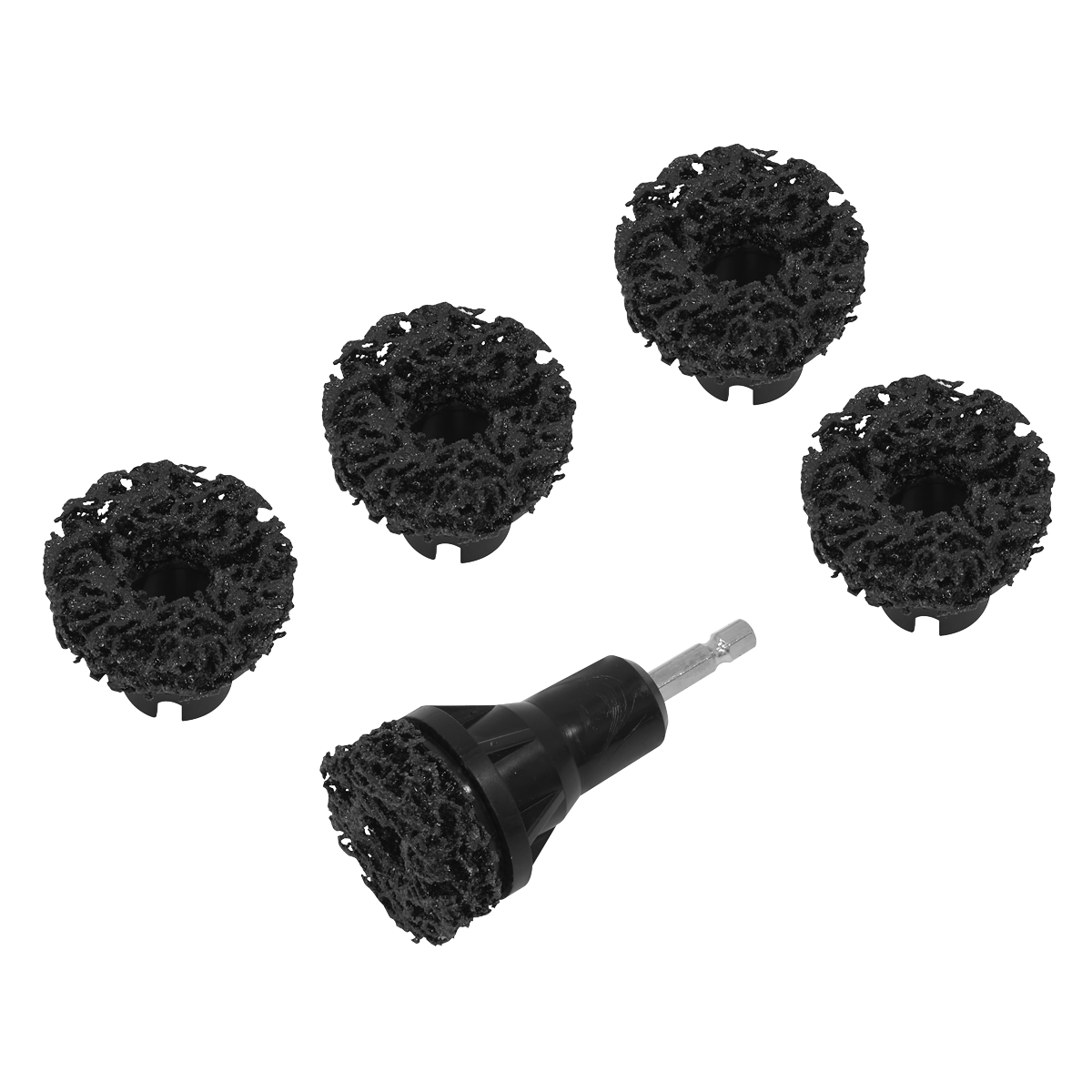 Sealey VS8005 Stud Hub Cleaner Set 6pc