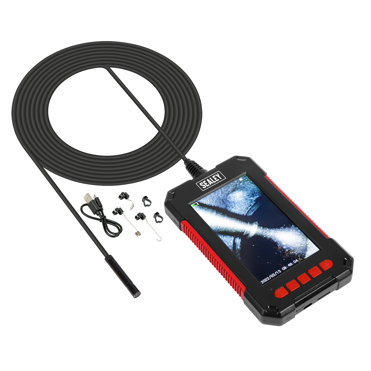 Sealey VS8115 Tablet Video Borescope 5.5mm Camera