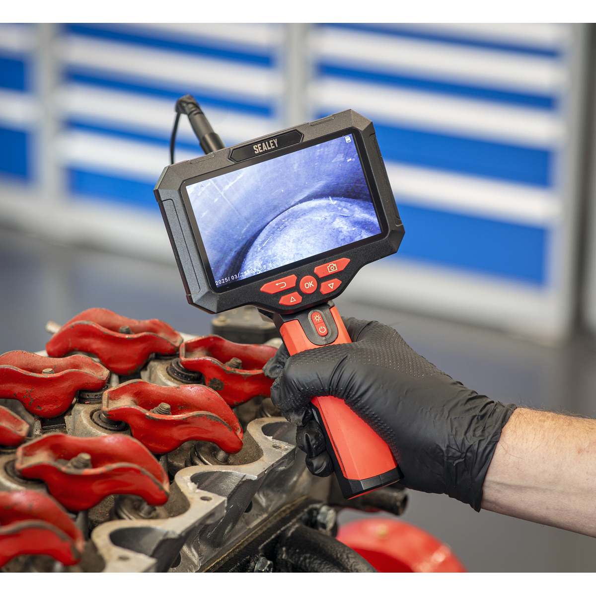 Sealey VS8117 Video Borescope 3.9mm Camera & 5" Screen