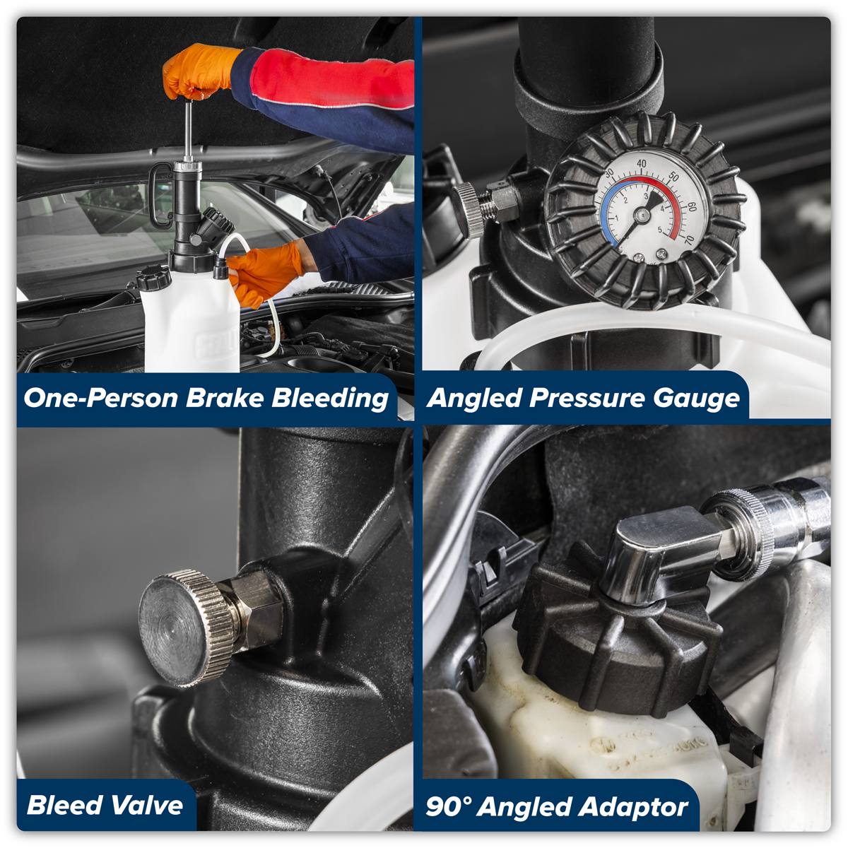 Sealey VS820 Brake & Clutch Bleeding System 2.5L