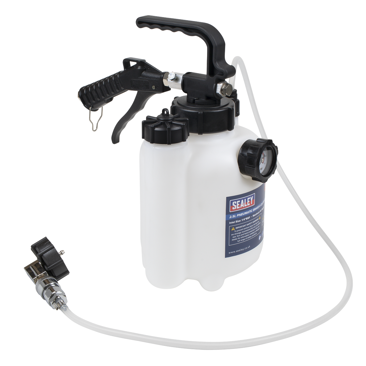 Sealey VS830 Pneumatic Brake & Clutch Bleeder 2.5L