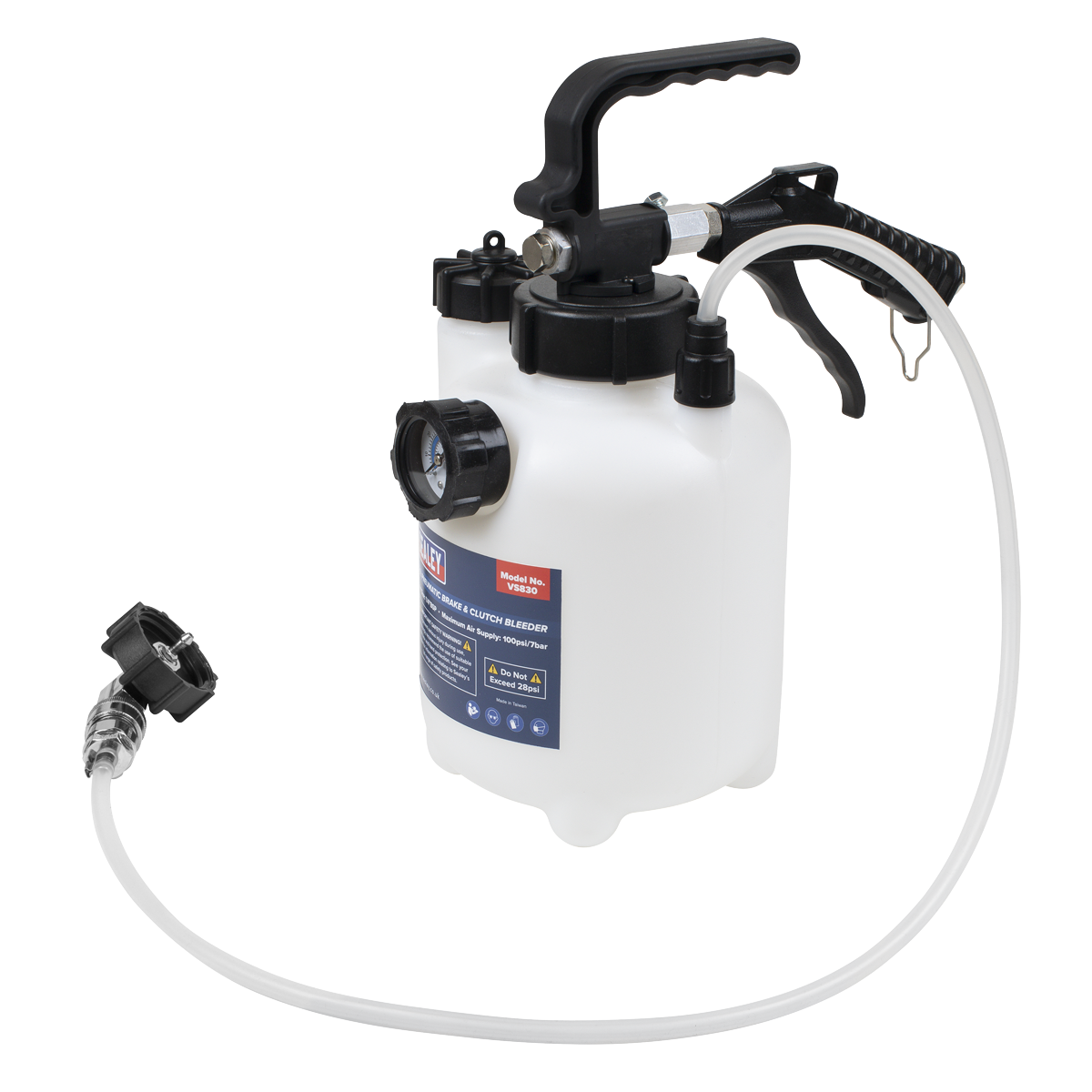 Sealey VS830 Pneumatic Brake & Clutch Bleeder 2.5L
