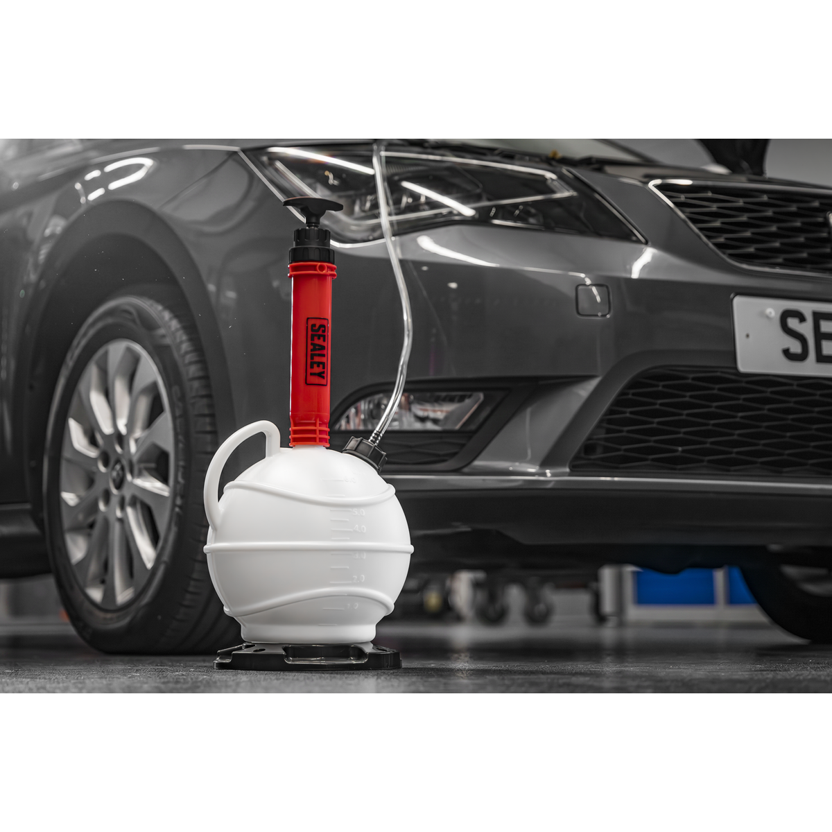 Sealey VS836 Manual Vacuum Brake & Fluid Extractor Pump 6L