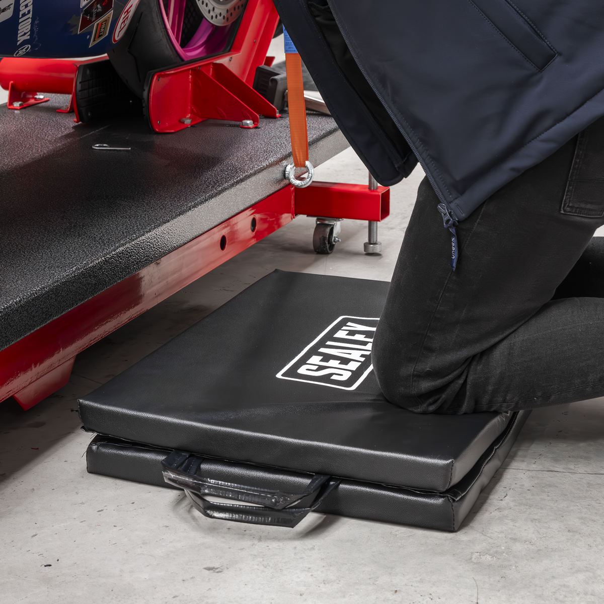 Sealey VS858 Folding Mechanic's Work Mat 38mm