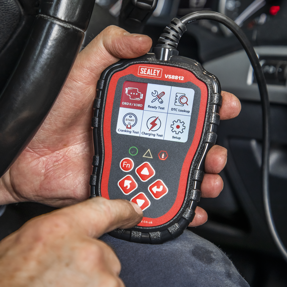 Sealey VS8812 EOBD Code Reader Live Data
