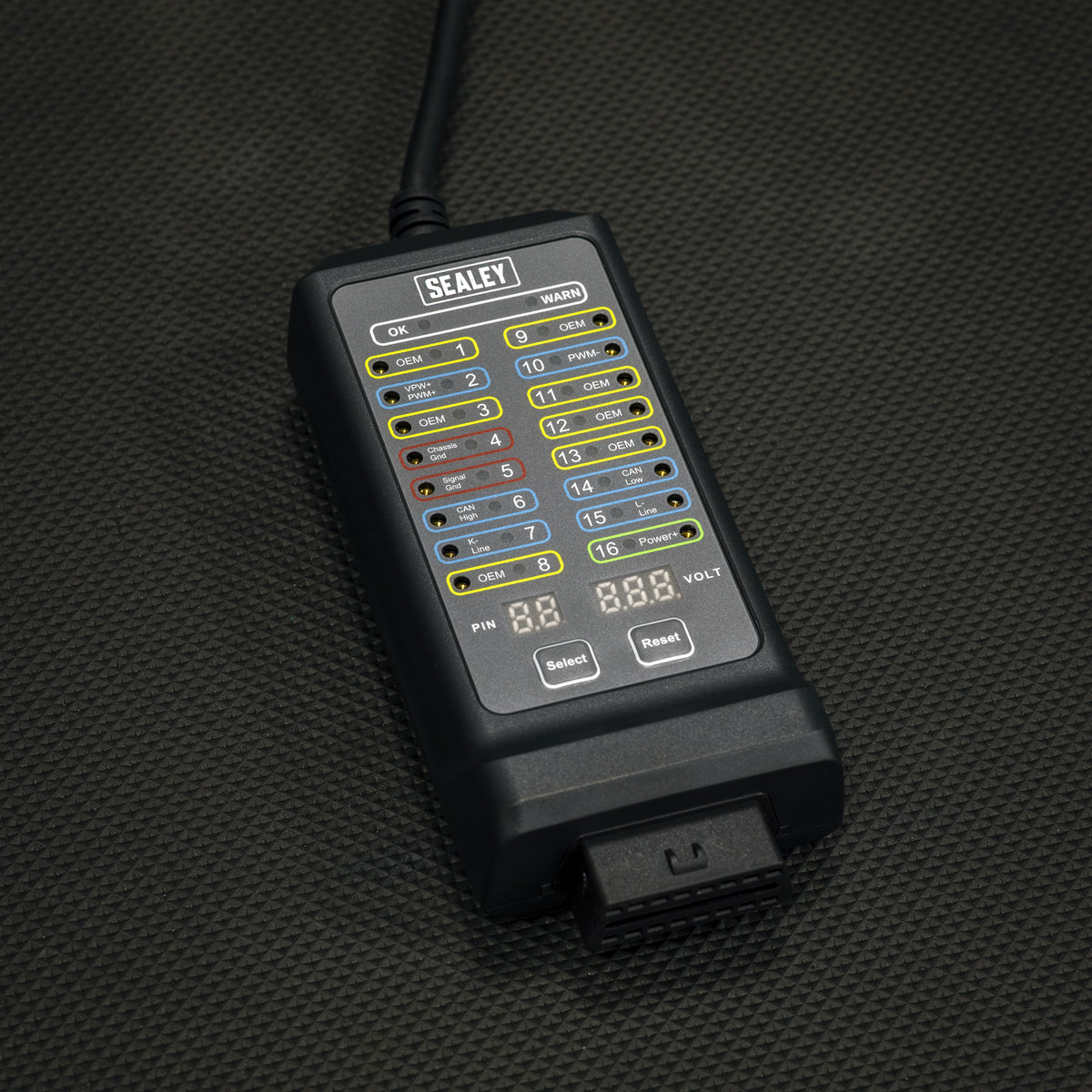 Sealey VS8813 OBD Breakout Box 16-Pin 12V/24V