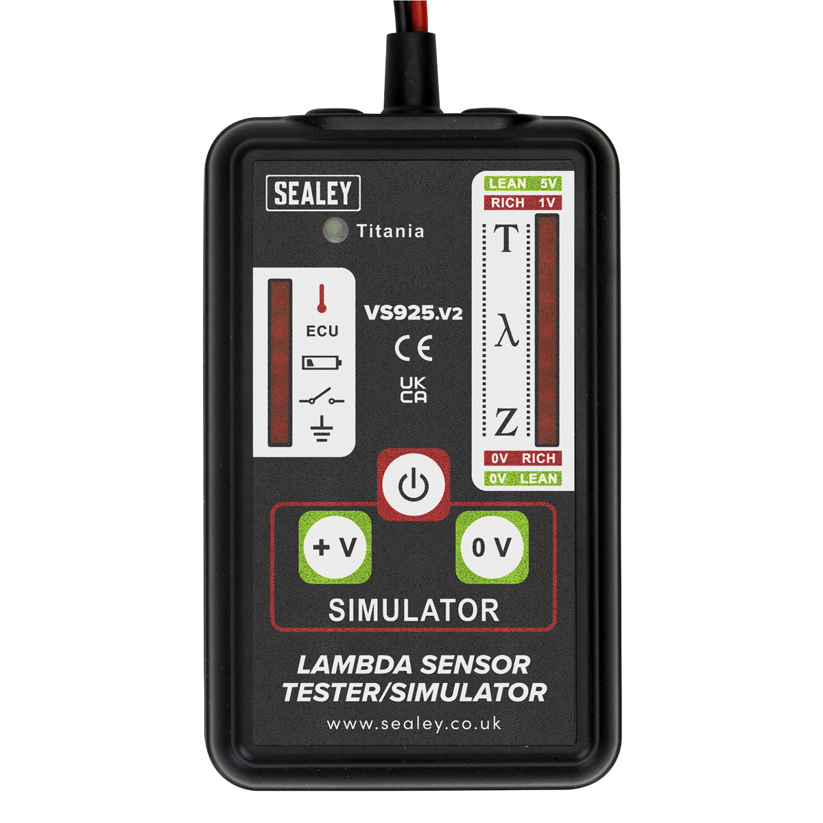Sealey VS925 Lambda Sensor Tester/Simulator
