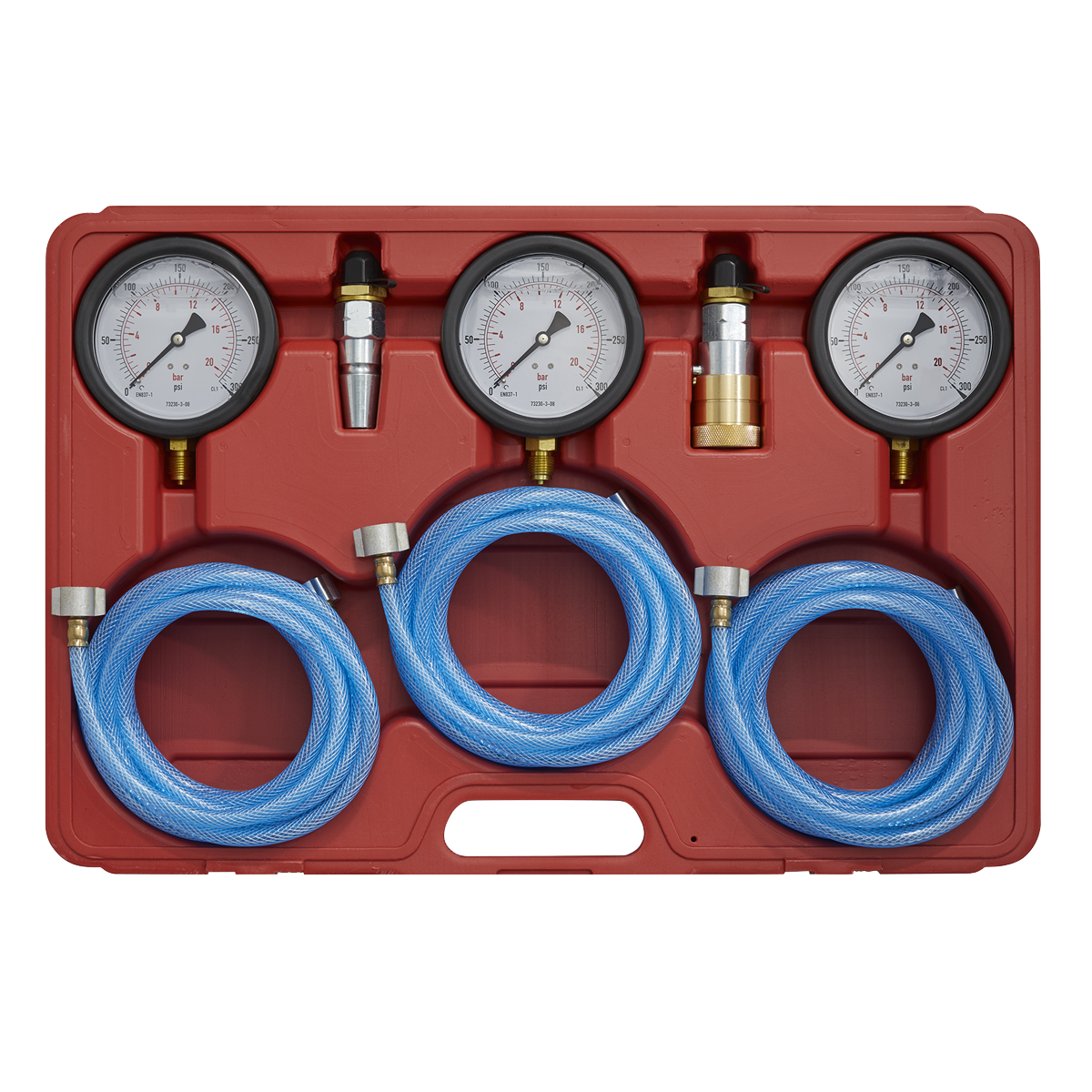 Sealey VS932 Air Brake Test Gauge Set for Commercial Vehicles
