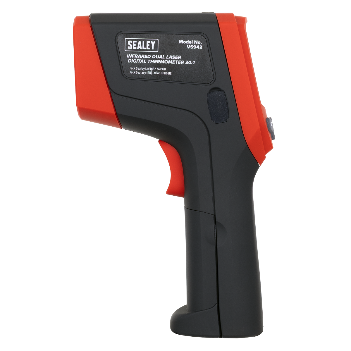 Sealey VS942 Infrared Dual Laser Digital Thermometer 30:1
