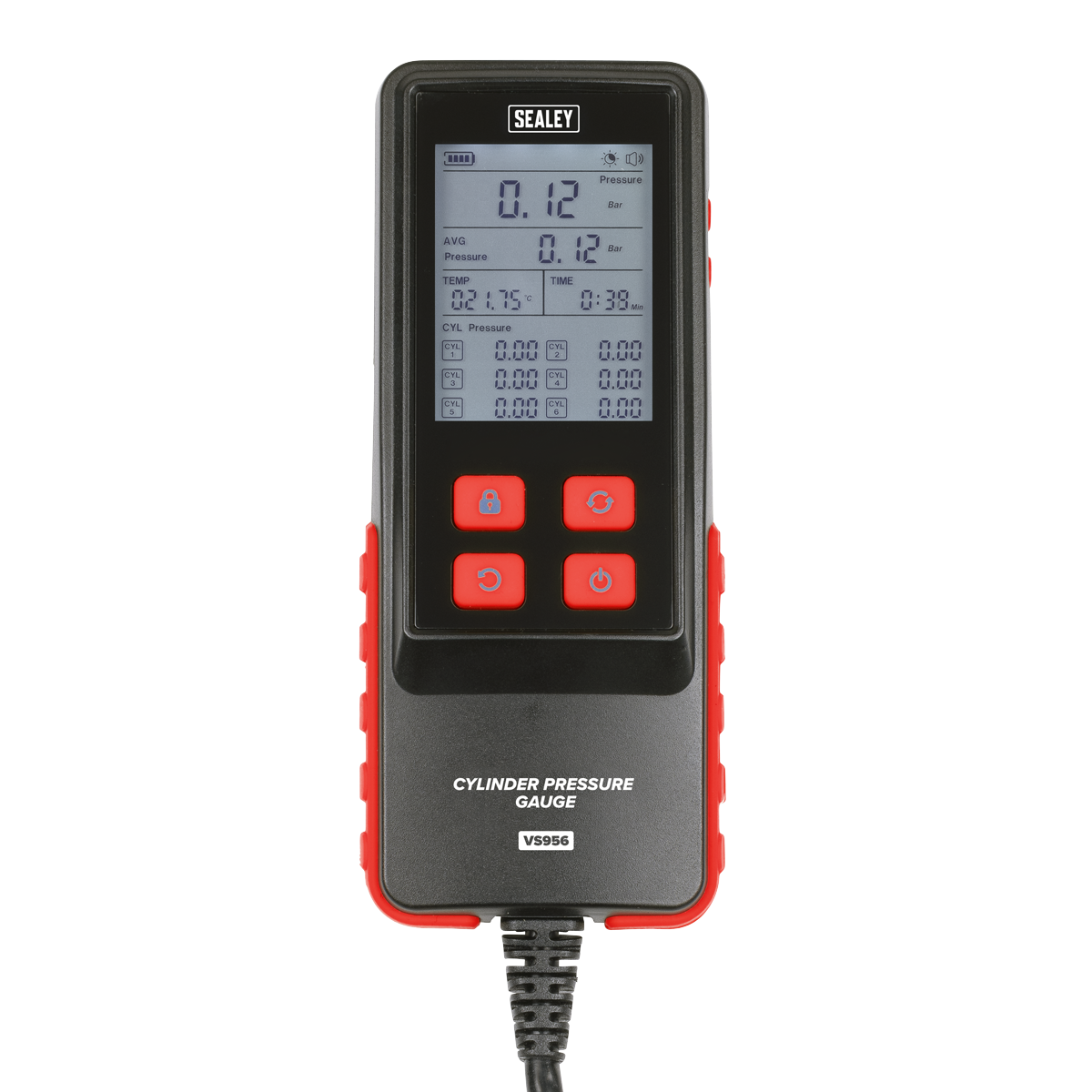 Sealey VS956 Digital Compression Test Kit 10pc