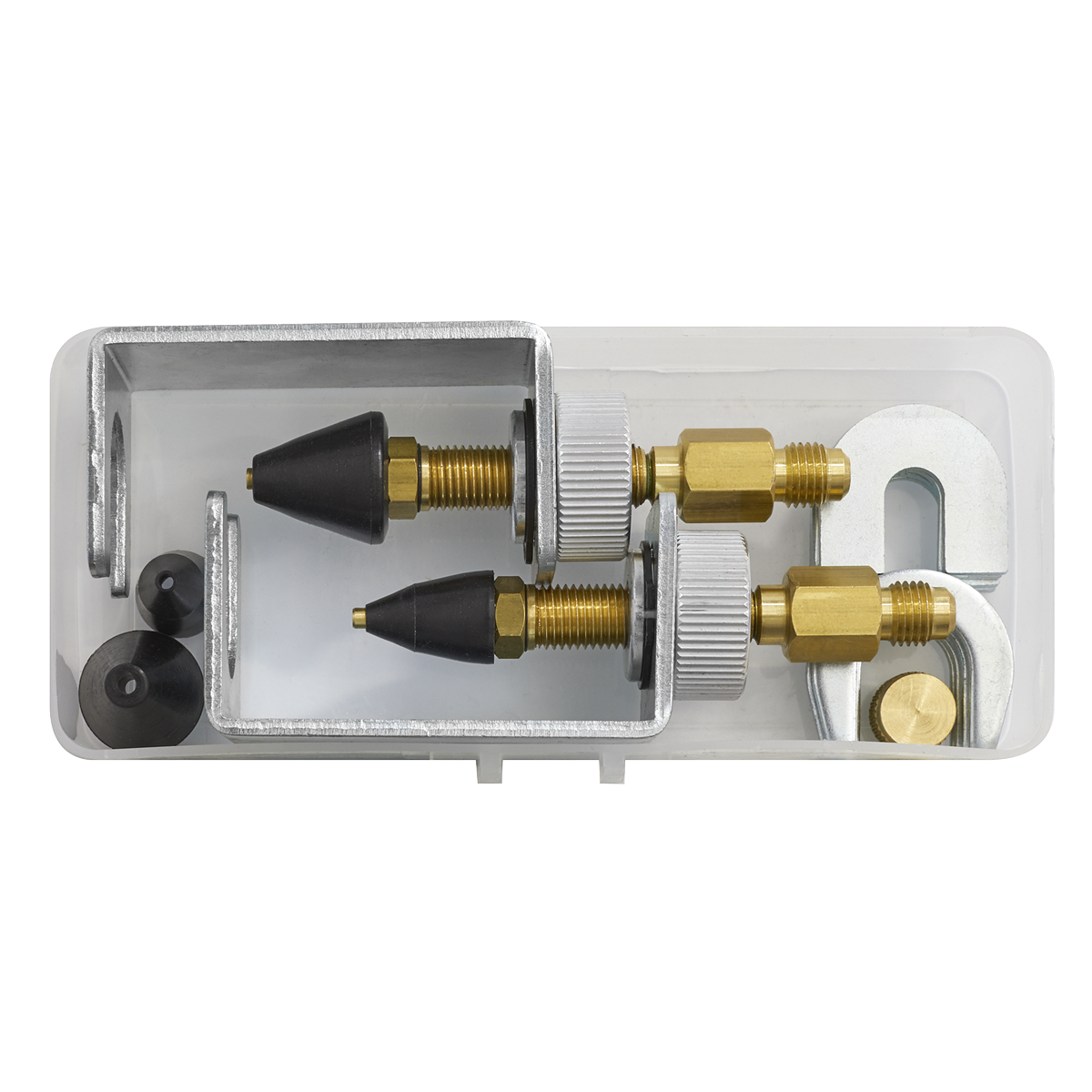 Sealey VSAC135 Air Conditioning Pressure Test Connector Kit 13pc