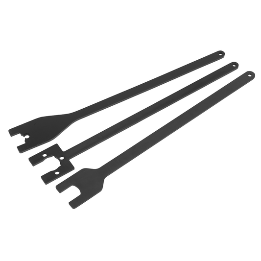 Sealey VSE3042 Viscous Fan Spanner Set for Land Rover/Range Rover - Chain Drive