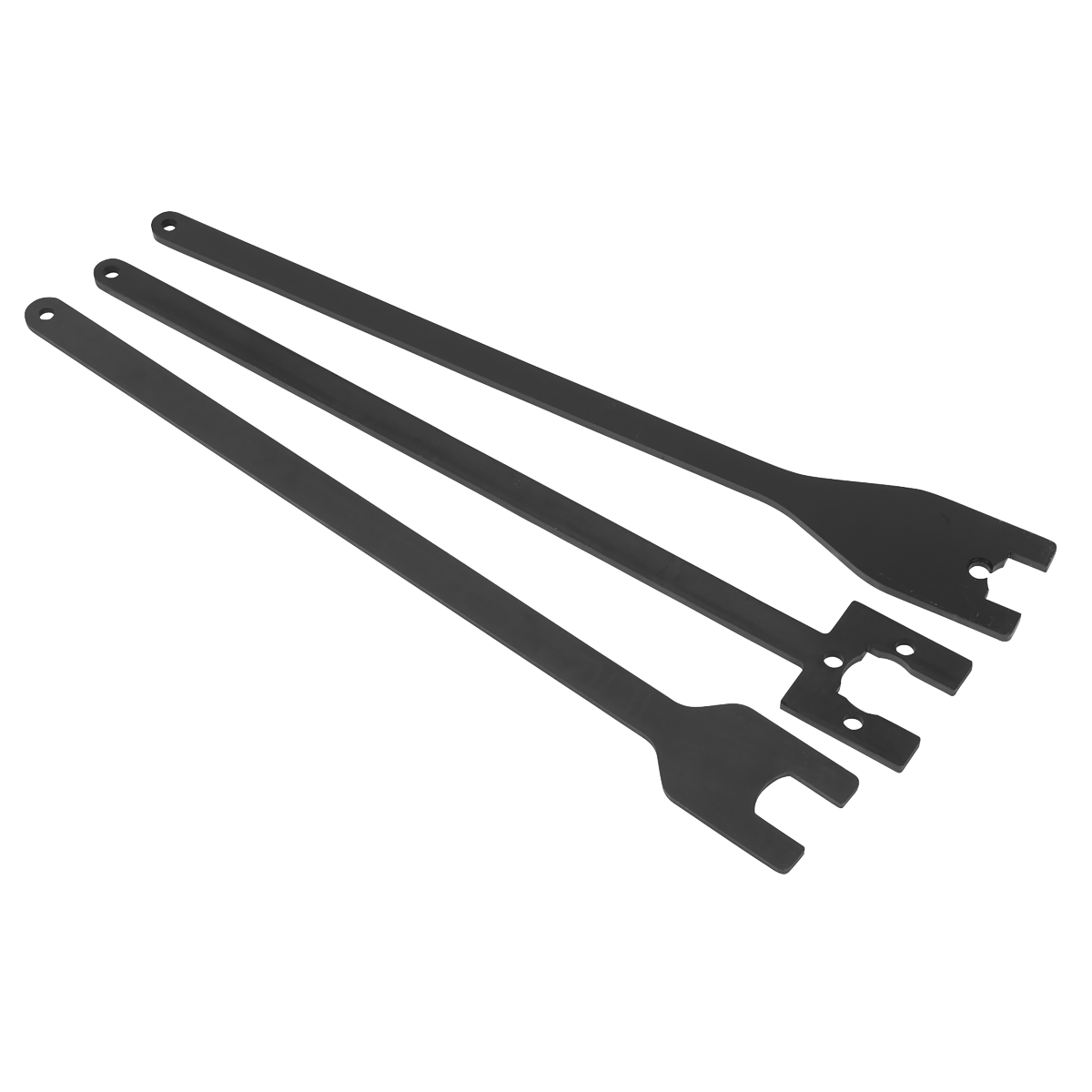 Sealey VSE3042 Viscous Fan Spanner Set for Land Rover/Range Rover - Chain Drive