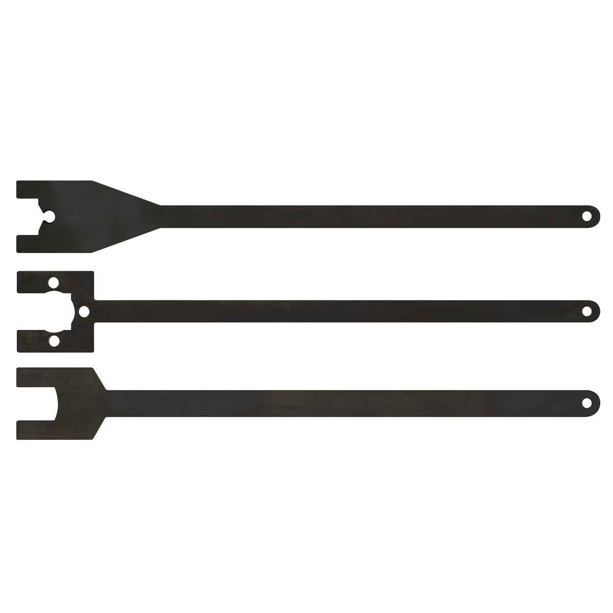 Sealey VSE3042 Viscous Fan Spanner Set for Land Rover/Range Rover - Chain Drive