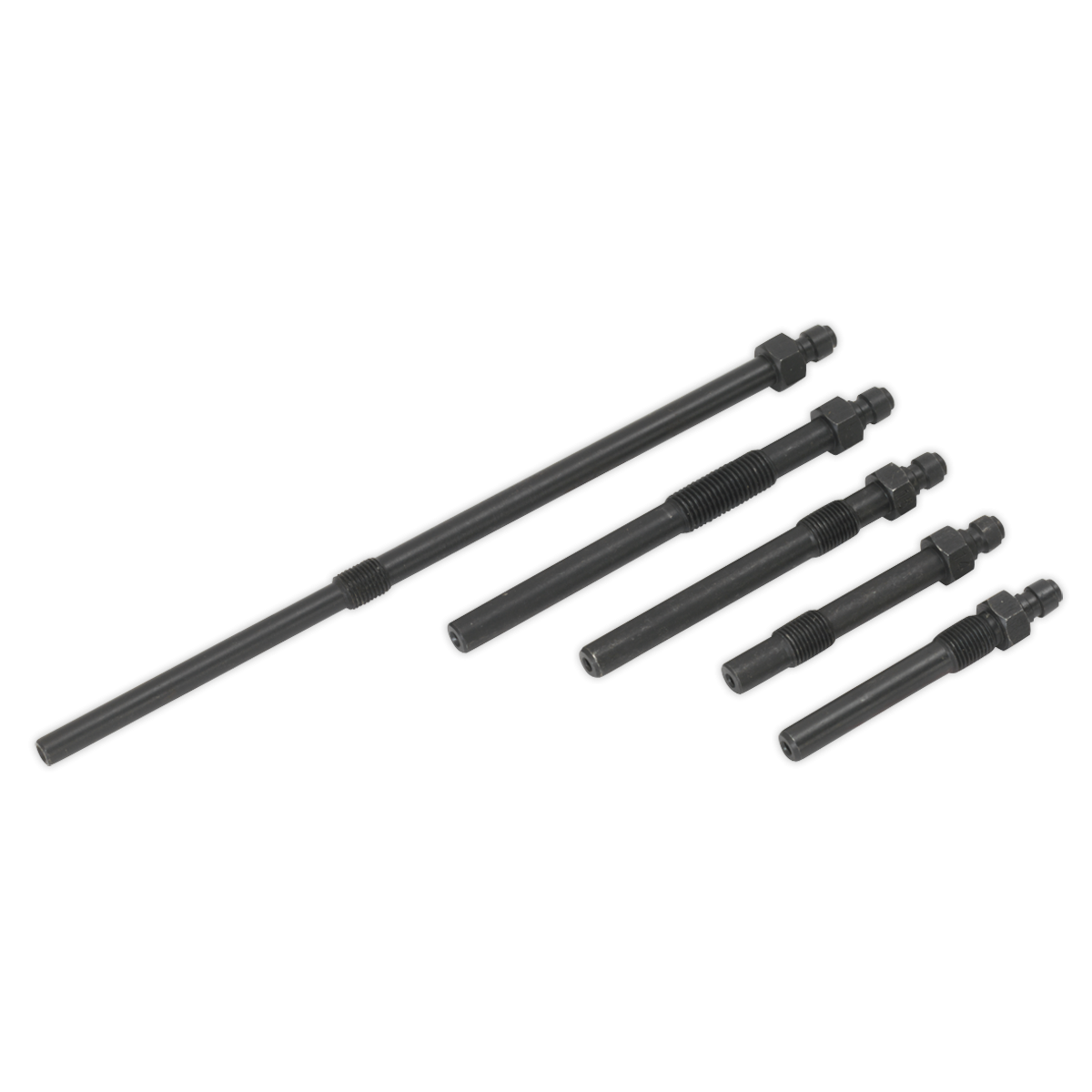 Sealey VSE3153 Diesel Compression Adaptor Kit for Alfa Romeo, Fiat, Honda, Vauxhall/Opel