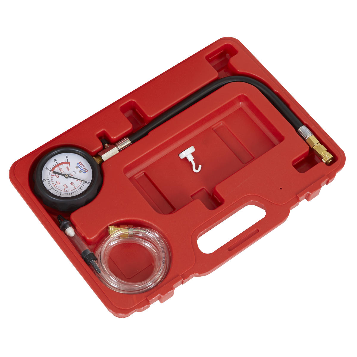 Sealey VSE3157 Diesel Compression Gauge, Hose & TDC Base Kit