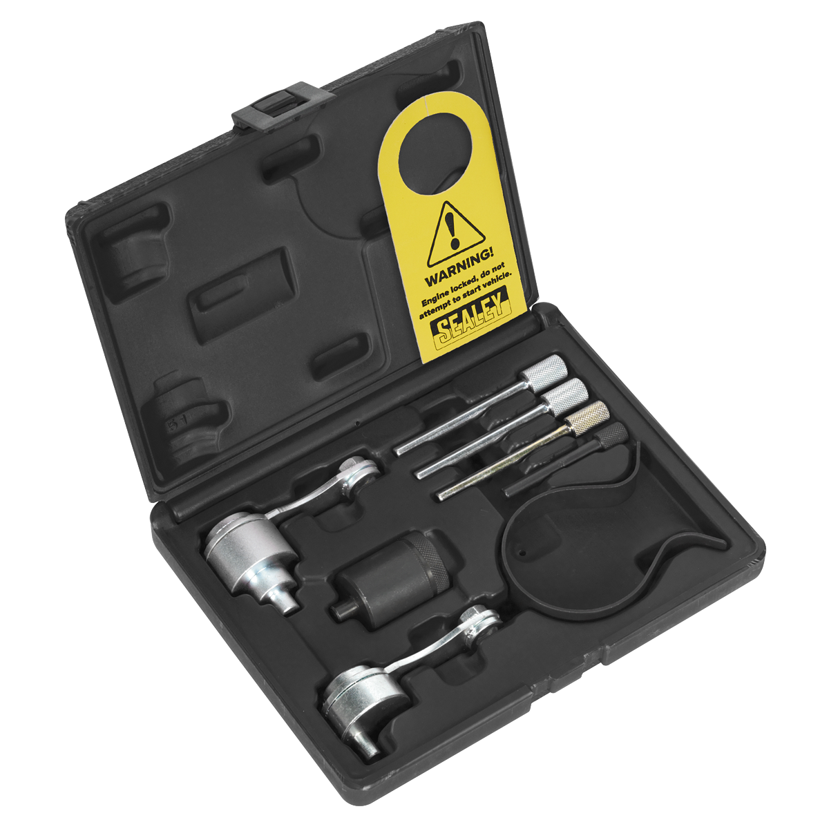 Sealey VSE5000A Diesel Engine Timing Tool Kit - for Land Rover, Jaguar, Citroen, Peugeot 2.7D/3.0D - Belt Drive