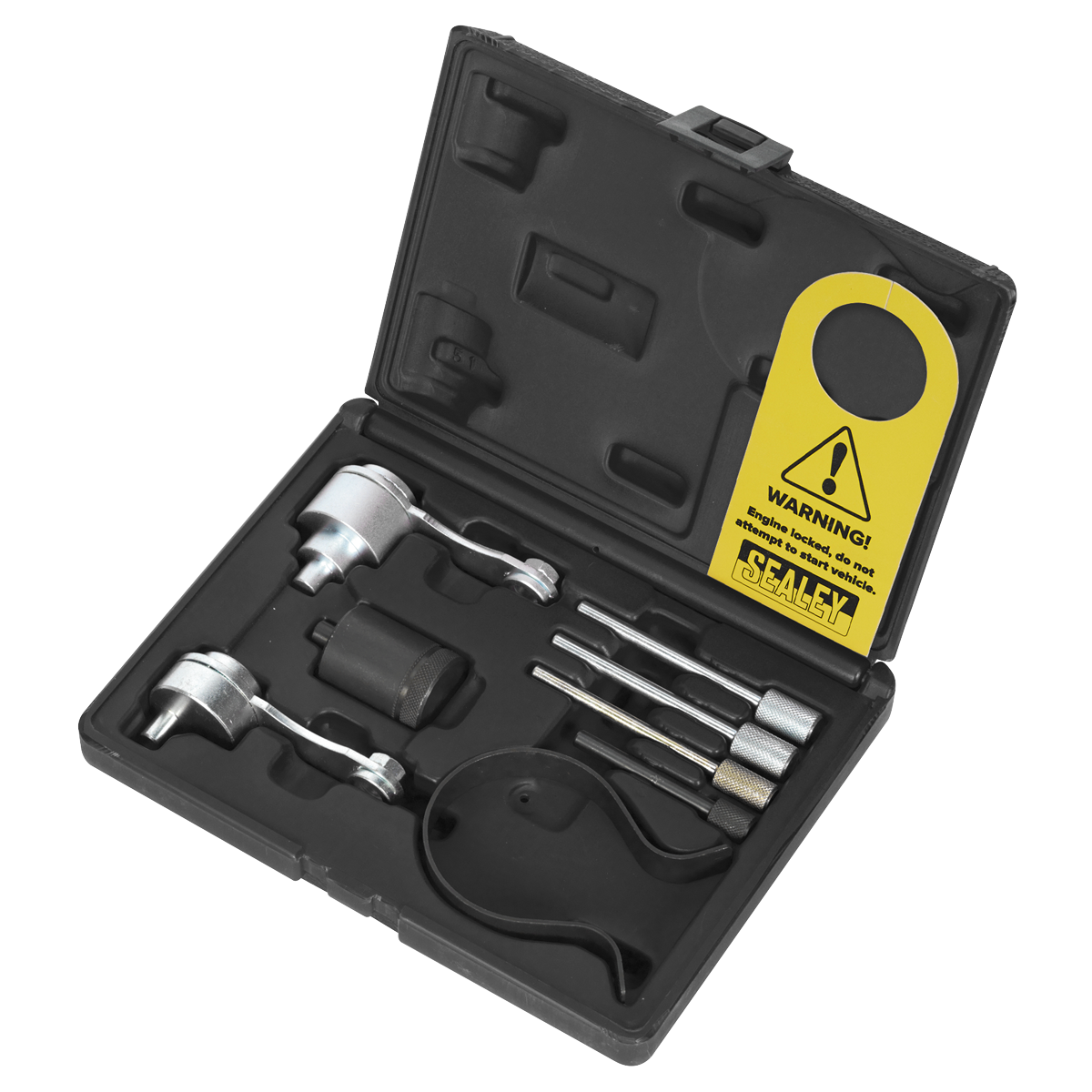 Sealey VSE5000A Diesel Engine Timing Tool Kit - for Land Rover, Jaguar, Citroen, Peugeot 2.7D/3.0D - Belt Drive